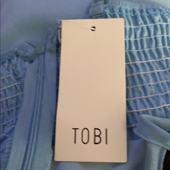 NWT Tobi Blue and sequined dress. - Picture 6 of 7